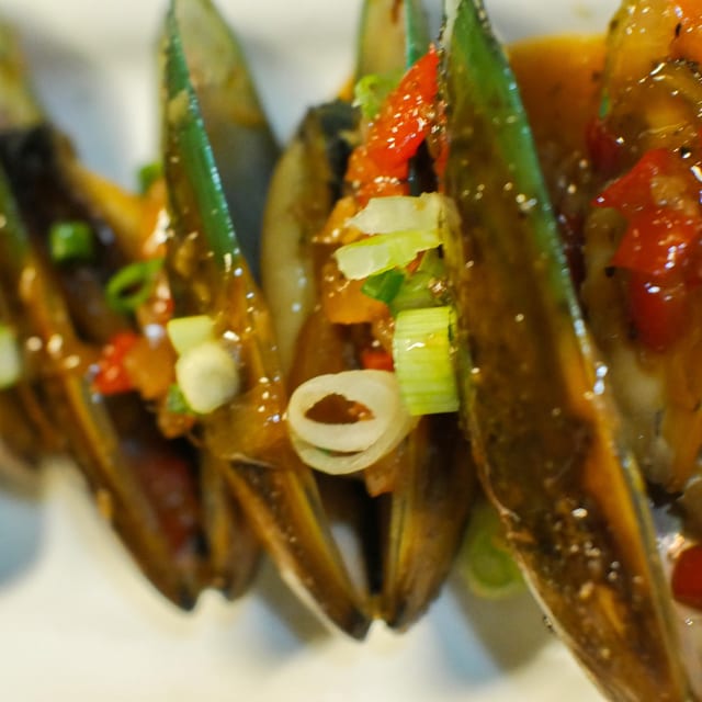 Mussels.