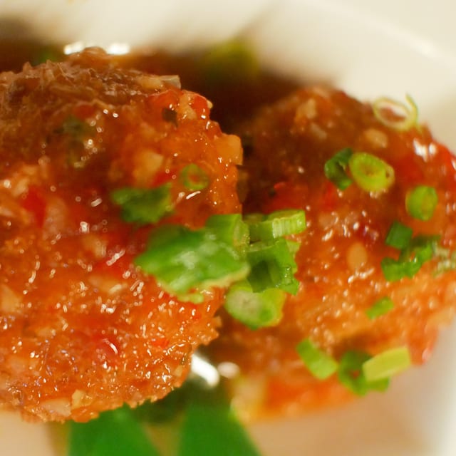 Salmon Rice Ball.