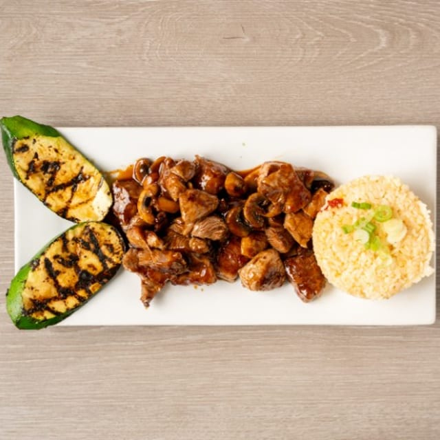 Ribeye Steak Teriyaki.