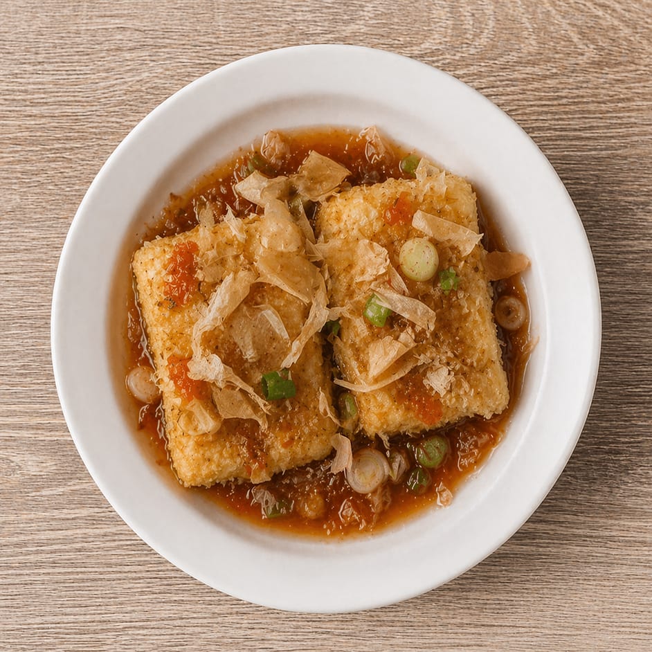 Agedashi Tofu.