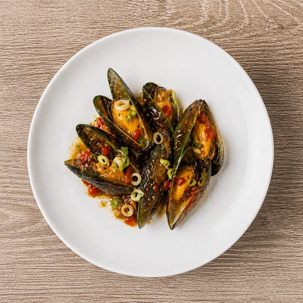 Mussels.