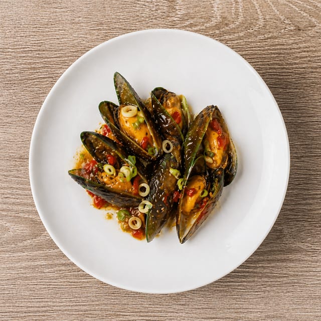 Mussels.