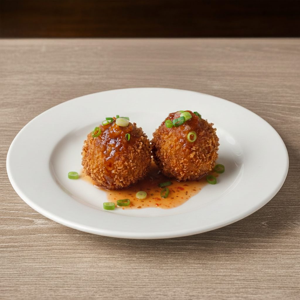 Salmon Rice Ball.