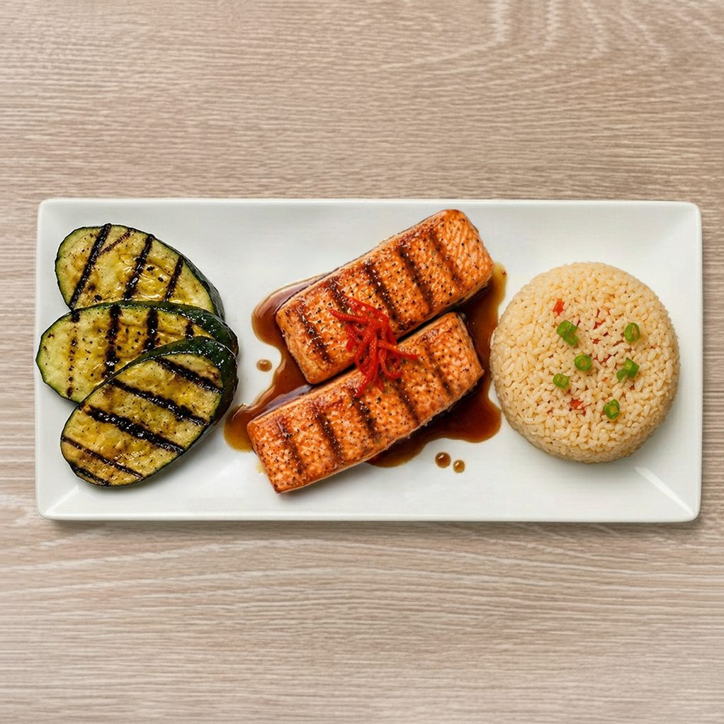 Salmon Hibachi.